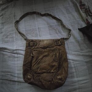 Brown Boho Bag, Bag Is Damaged